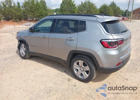2022 Jeep Compass Latitude из США, поврежденный, VIN 3C4NJCBB7NT238456